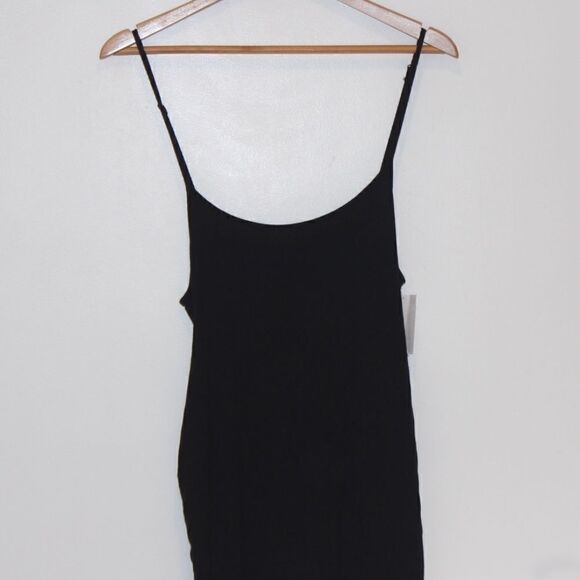 COPY - NEW BP Black Ruched Cami Sleveeless  Dress Women L - Picture 5 of 13